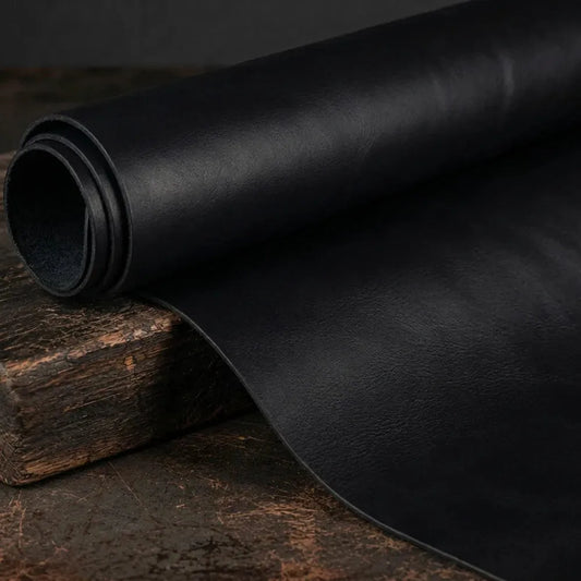 Skóra bydlęca licowa czarna 2.0 - 2.5 mm – CraftPoint
