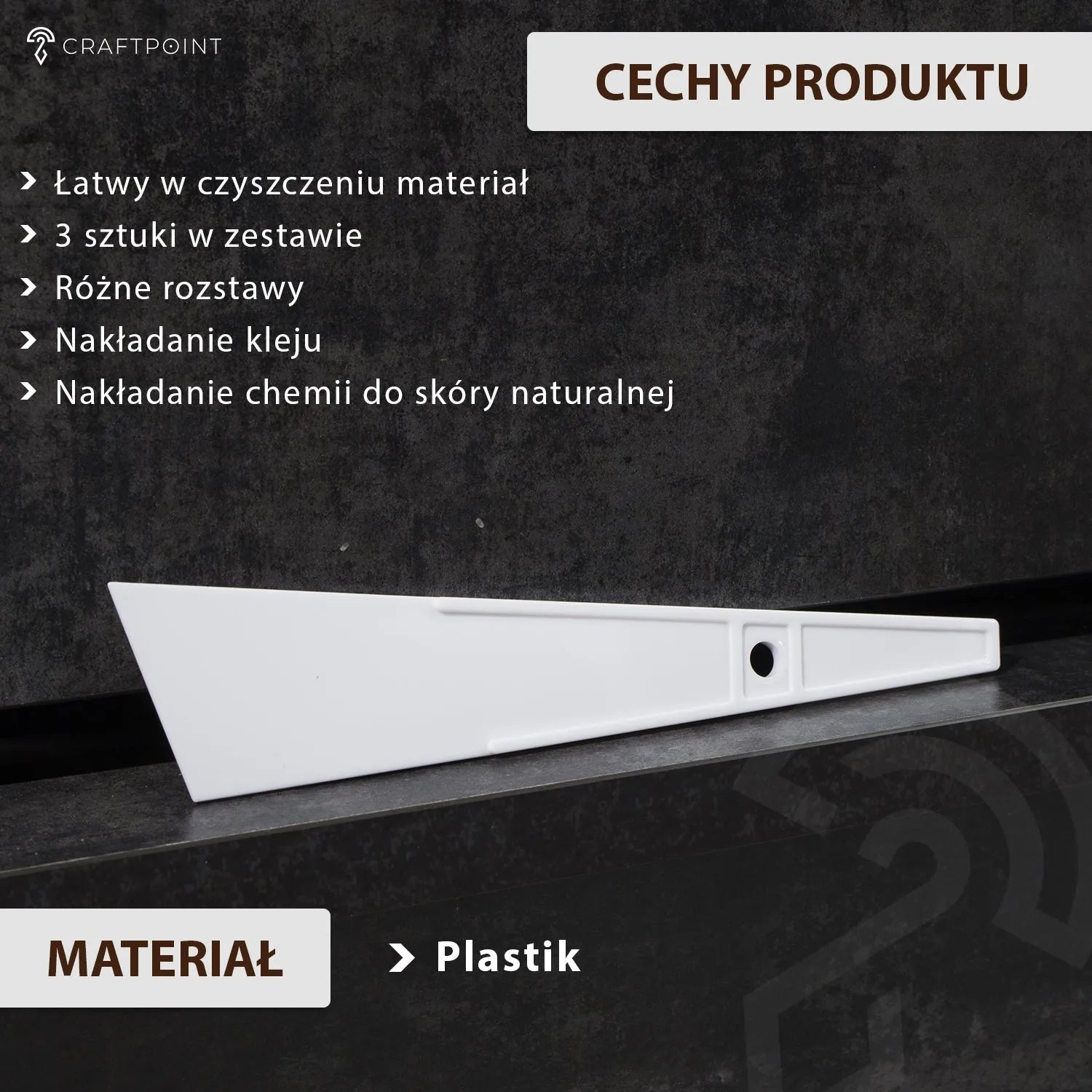 Łopatki do nakładania kleju – CraftPoint