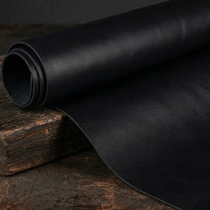 Pas ze skóry naturalnej - czarny - 4-4.5mm, 120-130cm, 15-80mm – CraftPoint