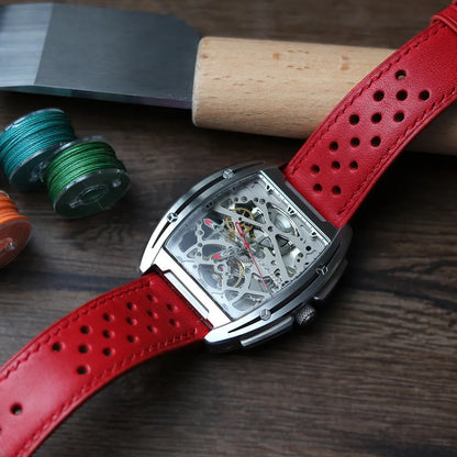 Skóra bydlęca 1.2 mm na paski do zegarka - Whisky – CraftPoint