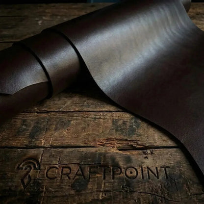 Skóra bydlęca licowa ciemny brąz 2.0 - 2.5 mm – CraftPoint