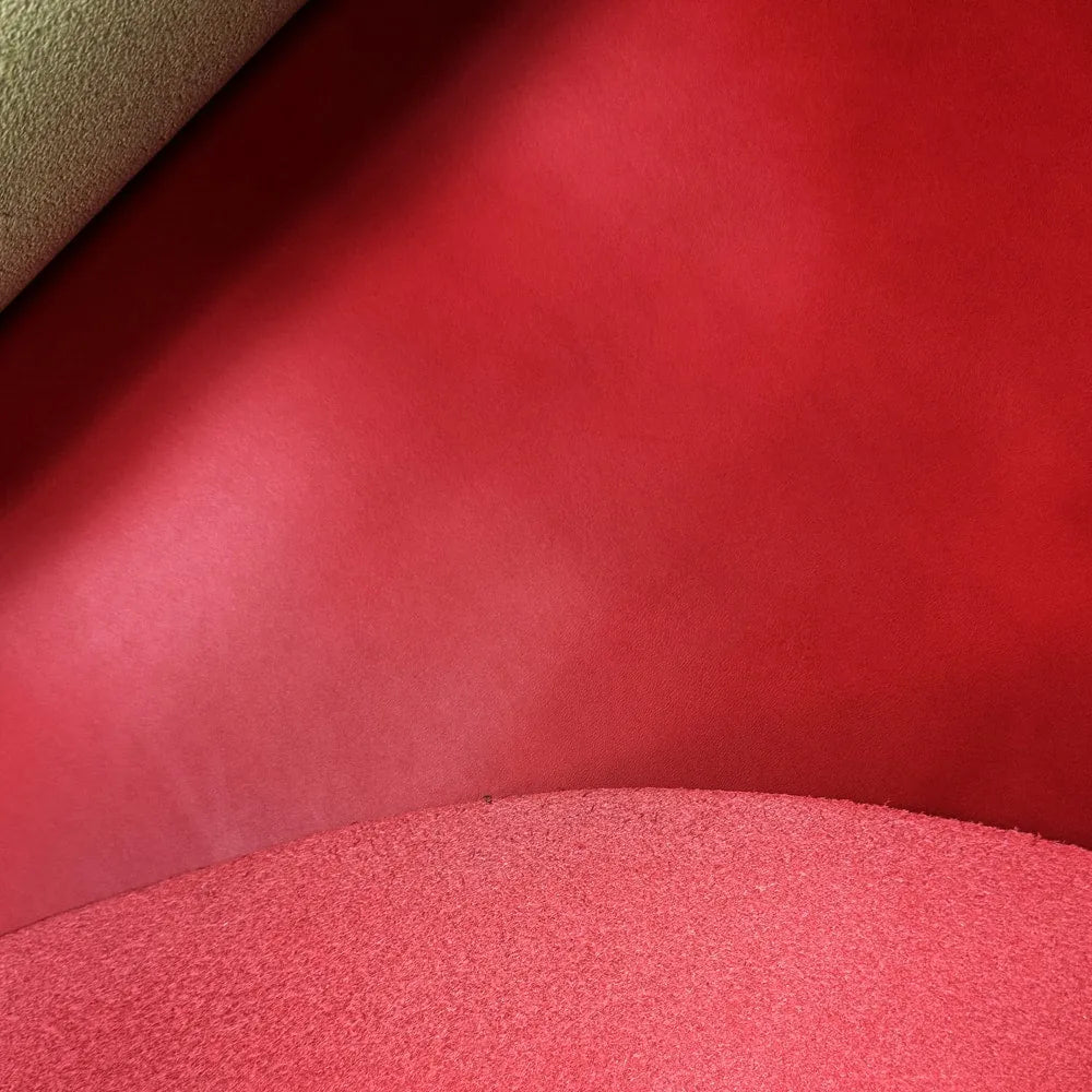 Skóra bydlęca licowa garbowana roślinnie 1.2 mm - Rosso – CraftPoint