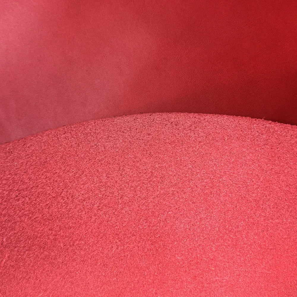 Skóra bydlęca licowa garbowana roślinnie 1.2 mm - Rosso – CraftPoint