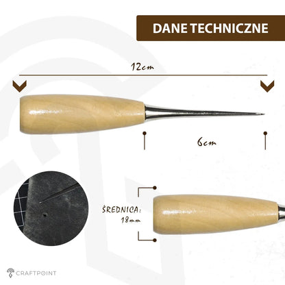 Szydło kaletnicze 12 cm – CraftPoint