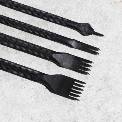 Wybijaki do otworów pod szew 3mm - zestaw 4 sztuk – CraftPoint