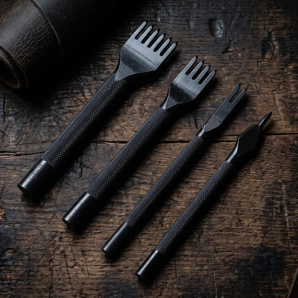 Wybijaki do otworów pod szew 4mm - zestaw 4 sztuk – CraftPoint