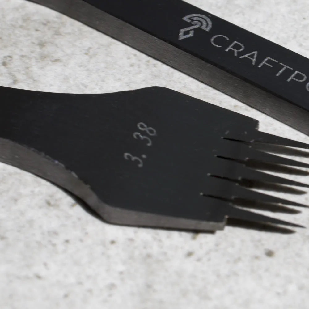 Wybijaki francuskie pod szew - 3.38mm - zestaw 3 sztuk – CraftPoint