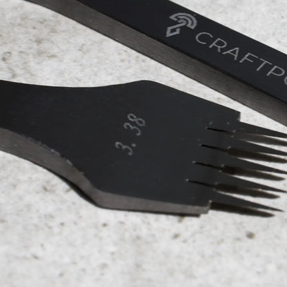 Wybijaki francuskie pod szew - 3.38mm - zestaw 3 sztuk – CraftPoint