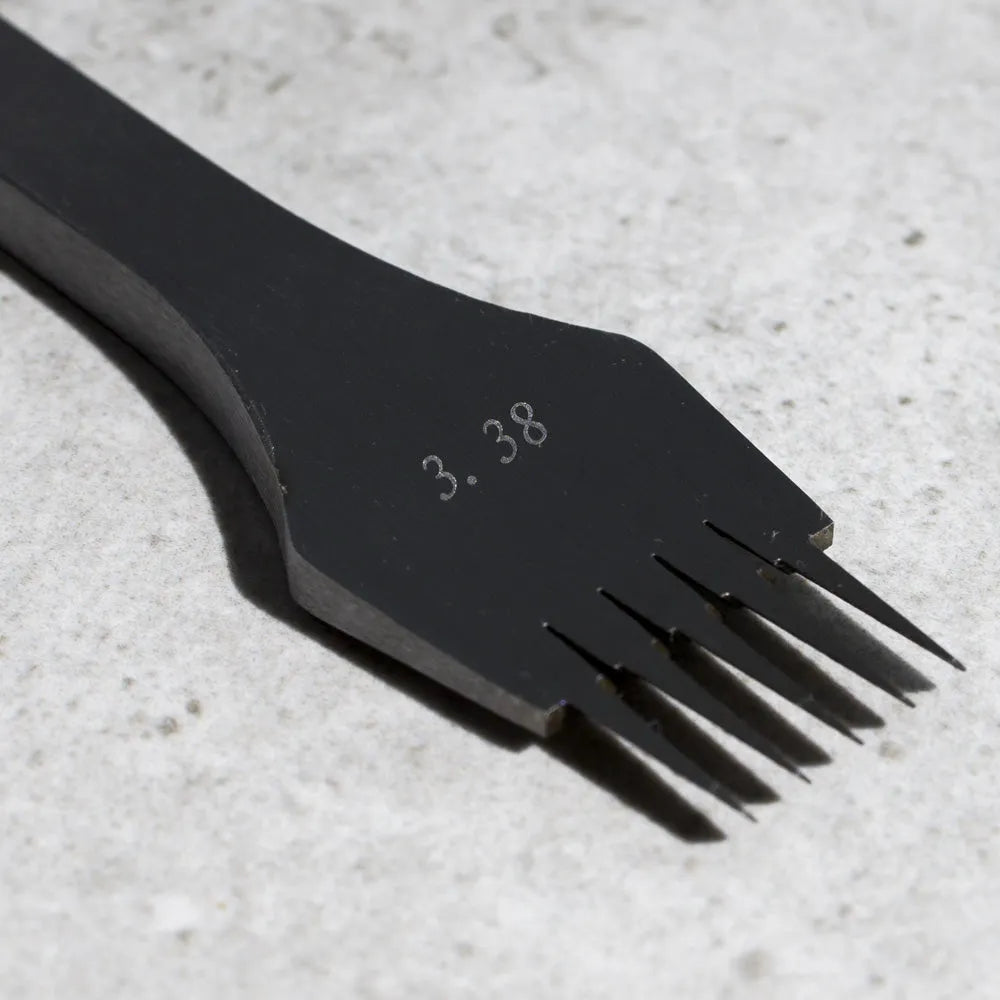Wybijaki francuskie pod szew - 3.38mm - zestaw 3 sztuk – CraftPoint