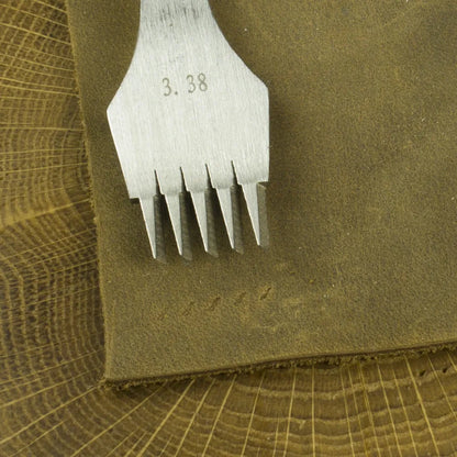 Wybijaki francuskie pod szew - 3.38mm - zestaw 3 sztuk – CraftPoint