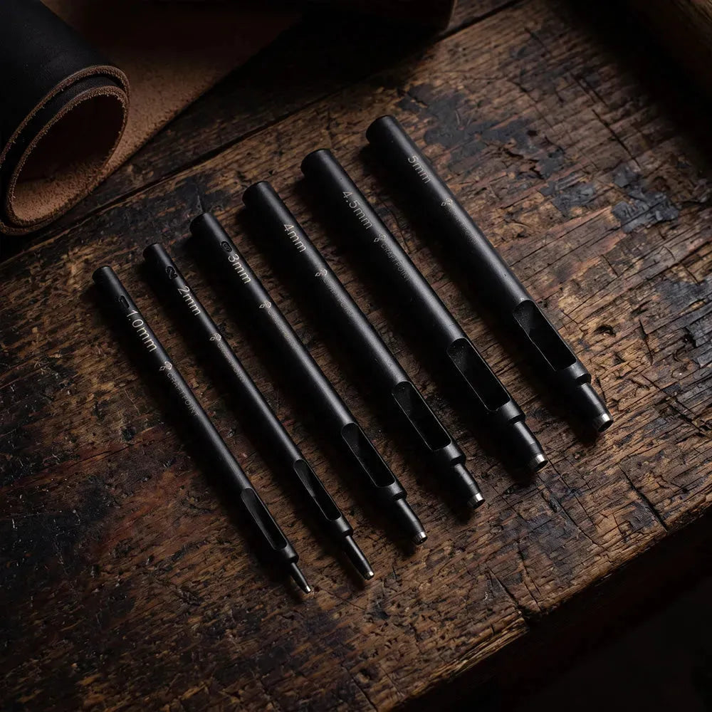 Zestaw wybijaków otworów okrągłych 1-5mm CraftPoint – CraftPoint